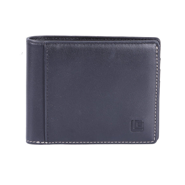 Guy Laroche กระเป๋าสตางค์หนังนิ่ม 8 การ์ด สีดำ รุ่น MGW08516S6BLS