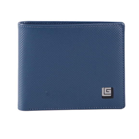 Guy Laroche กระเป๋าสตางค์หนังอัดลายบวก 8 การ์ด สีกรมท่า รุ่น MGW04118R6NVS ICCSHOPPING