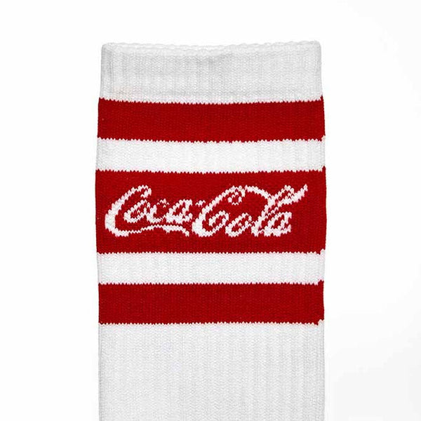 Coca Cola Socks era-won สำหรับคุณผู้ชาย และ คุณผู้หญิง สีแดง/ขาว ICCSHOPPING