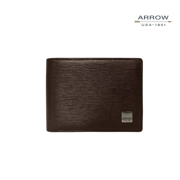 ARROW กระเป๋าสตางค์ผู้ชาย ฟังค์ชั่น 6 การ์ด (หนังวัวแท้)  มีให้เลือก 3 สี  รุ่น MYCW158 ICCSHOPPING