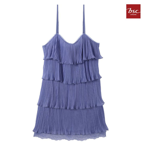 BSC Lingerie SEXY MINI DRESS  ชุดนอนสายเดี่ยวสุดเซ็กซี่ รุ่น BN3302 สีลาเวนเดอร์