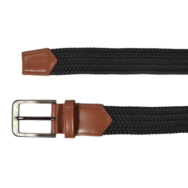 ARROW  เข็มขัดหัวPin Belt (หนังวัวแท้)  สีดำ,สีน้ำตาล,สีกรม รุ่น MYCB108 ICCSHOPPING