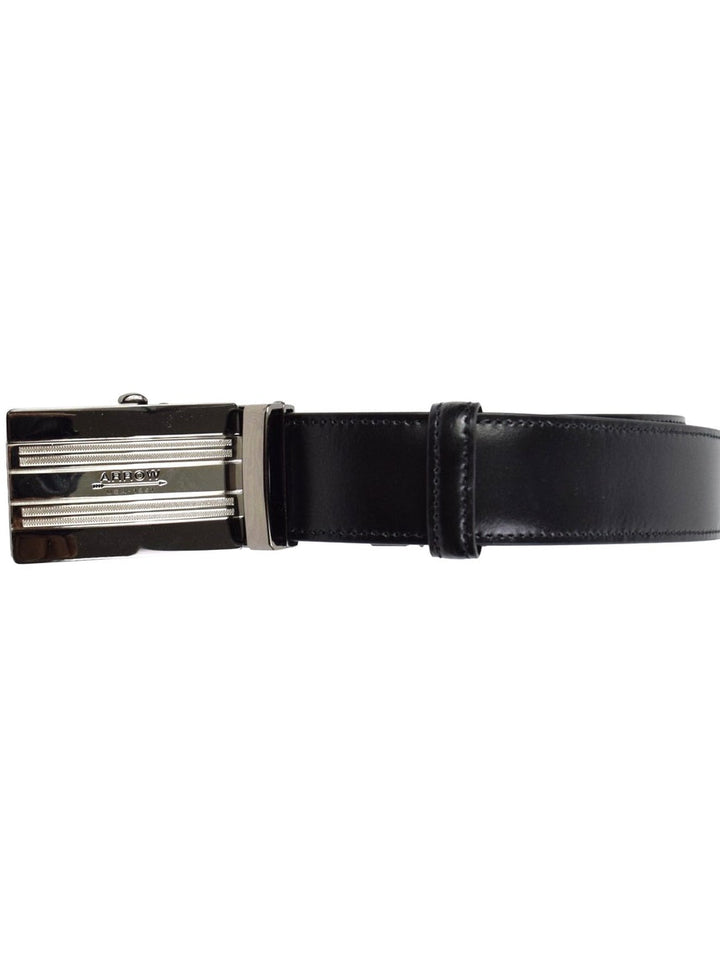 ARROW  เข็มขัดหัวAuto Belt (หนังวัวแท้) สีดำ รุ่น MYCB605 ICCSHOPPING
