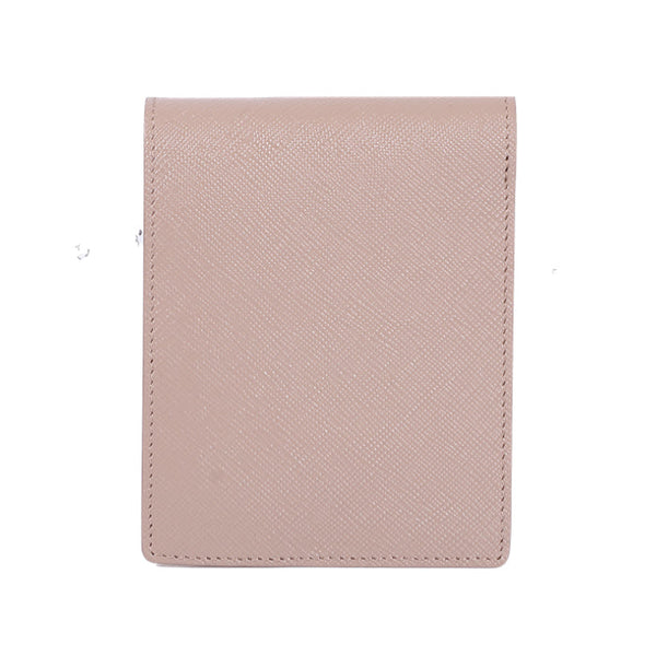 Guy Laroche กระเป๋าสตางค์ผู้หญิง พับสั้น 3 ทาง หนังลาย safiano สีน้ำตาล รุ่น AGP09533S6BRW ICCSHOPPING
