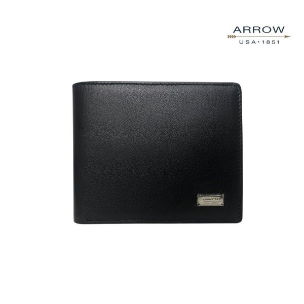 ARROW กระเป๋าสตางค์ผู้ชาย ฟังค์ชั่น 6 การ์ด มีช่องใส่เหรียญ (หนังวัวแท้) มีให้เลือก 3 สี รุ่น MYCW405 ICCSHOPPING