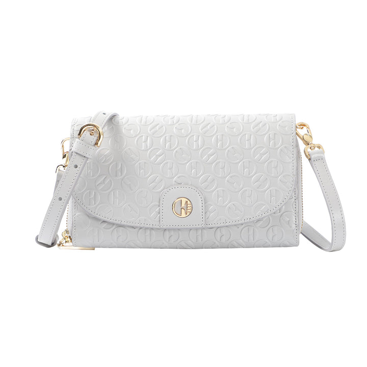 ELLE  Phone Wallet Bag  กระเป๋าธนบัตรใส่โทรศัพท์มือถือ   หนังวัวแท้ 100%  มี 2 สี รุ่น EWW114225 ICCSHOPPING