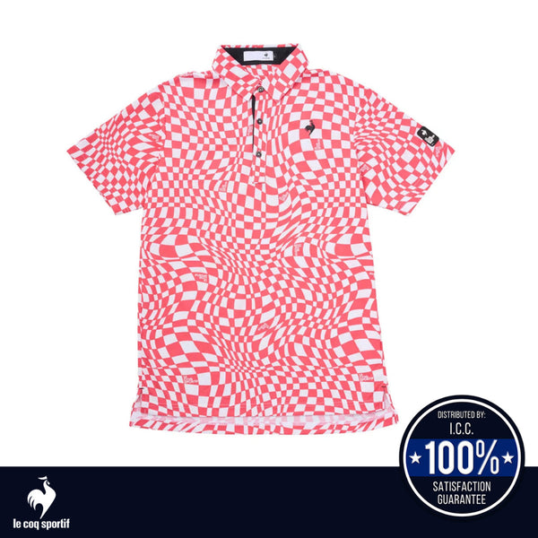 Le Coq Sportif Golf เสื้อโปโลกอล์ฟผู้ชายแขนสั้น ICCSHOPPING