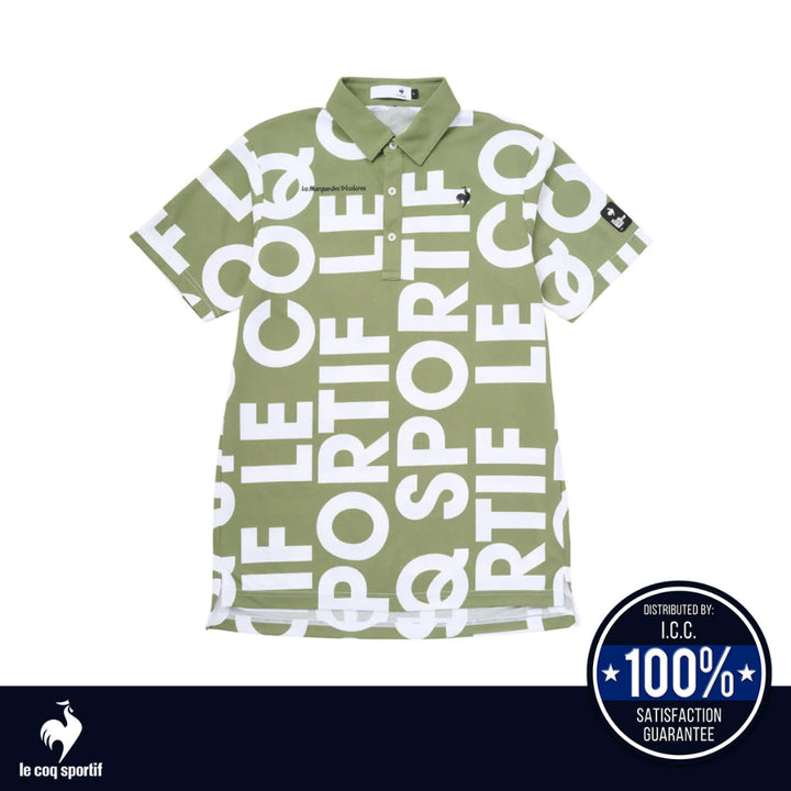 Le Coq Sportif Golf เสื้อโปโลกอล์ฟผู้ชาย แขนสั้น ICCSHOPPING