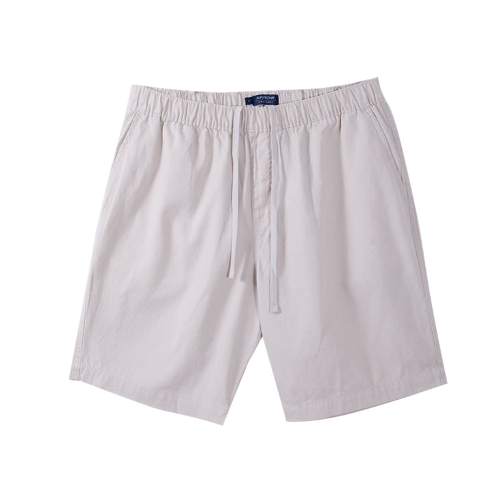 ARROW SHORT PANTS  กางเกงขาสั้นเอวยางยืด สีเบจ รุ่น MHCC2C1W4CSBE ICCSHOPPING