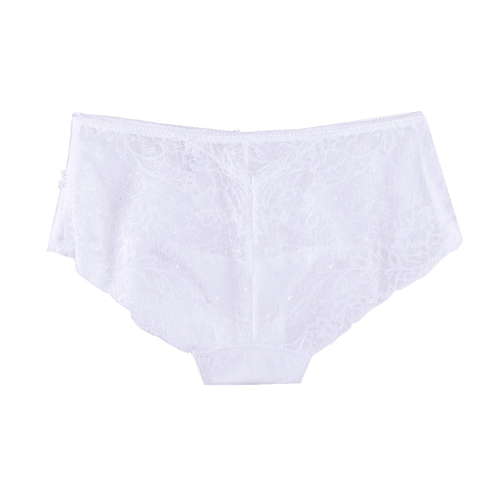 BSC กางเกงในแบรนด์BSC Lingerie รูปแบบ BOY LEG ผ้าตาข่ายแต่งลูกไม้ รุ่น BU5112 ICCSHOPPING