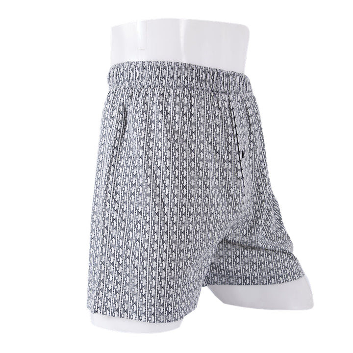 ARROW LITE BOXER SHORTS กางเกงบ๊อกเซอร์ชาย พิมพ์ลาย สีเทา รุ่น ZX610GY ICCSHOPPING