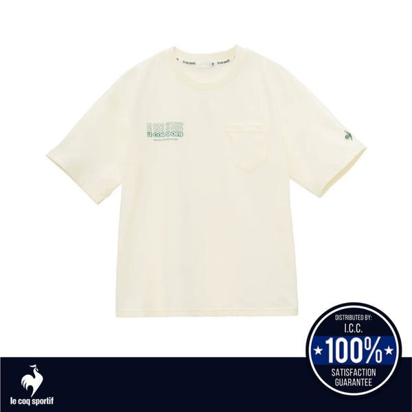 LE COQ SPORTIF เสื้อยืดแขนสั้น Helanca Sunscreen NIR