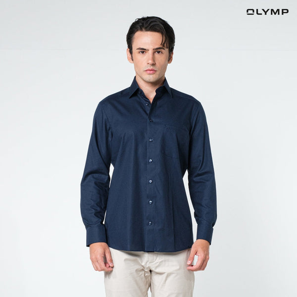 OLYMP LUXOR Shirt เสื้อเชิ้ตชาย ทรงหลวม Modern fit  รวม มีหลายสีให้เลือก ใส่สบาย รีดง่าย เสื้อเชิ้ตผู้ชาย เสื้อทำงาน ICCSHOPPING