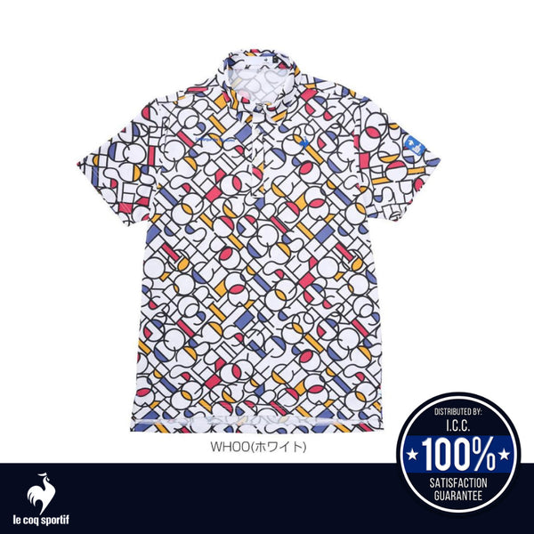 Le Coq Sportif Golf เสื้อโปโลกอล์ฟผู้ชาย แขนสั้น ICCSHOPPING