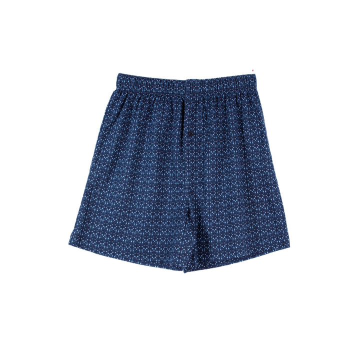 ARROW LITE BOXER SHORTS กางเกงบ๊อกเซอร์ชาย พิมพ์ลาย สีกรมท่า  รุ่น ZX611NV ICCSHOPPING