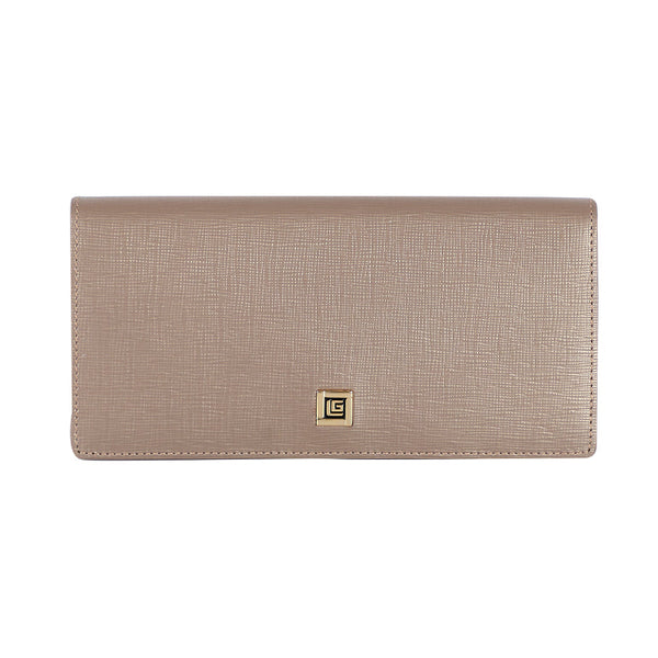 Guy Laroche กระเป๋าสตางค์แบบ 2 พับยาว สีน้ำตาล รุ่น AGP08132W5BRL