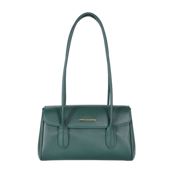 Guy Laroche กระเป๋าสะพายไหล่ สีเขียว รุ่น AGH0791OW5GRM