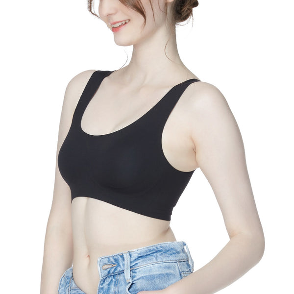 Wacoal Smart Size บราไร้โครง ฟองน้ำบาง 8 มิล รุ่น WB5Y02 (1ชิ้น) Wacoal
