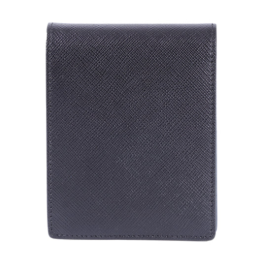 Guy Laroche กระเป๋าสตางค์ผู้หญิง พับสั้น 3 ทาง หนังลาย safiano สีดำ รุ่น AGP09533S6BLW ICCSHOPPING