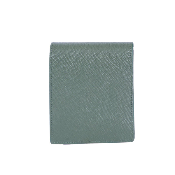 Guy Laroche กระเป๋าสตางค์ผู้หญิง พับสั้น 6 CARD + ช่องใส่เหรียญ สีเขียว รุ่น AGP0862CS6GRS ICCSHOPPING