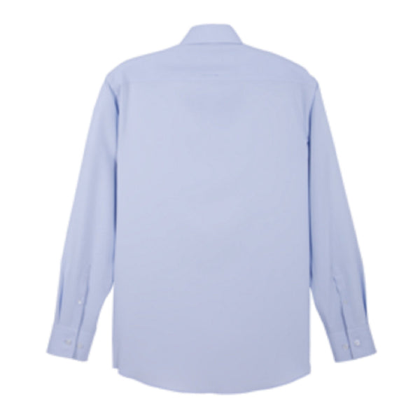 ARROW Microtech Shirt  ยับยาก ระบายอากาศดี ดีไซน์กระดุมพิเศษ  - เสื้อเชิ้ตแขนยาว ทรง SMART สีฟ้า MACM821-BU ICCSHOPPING