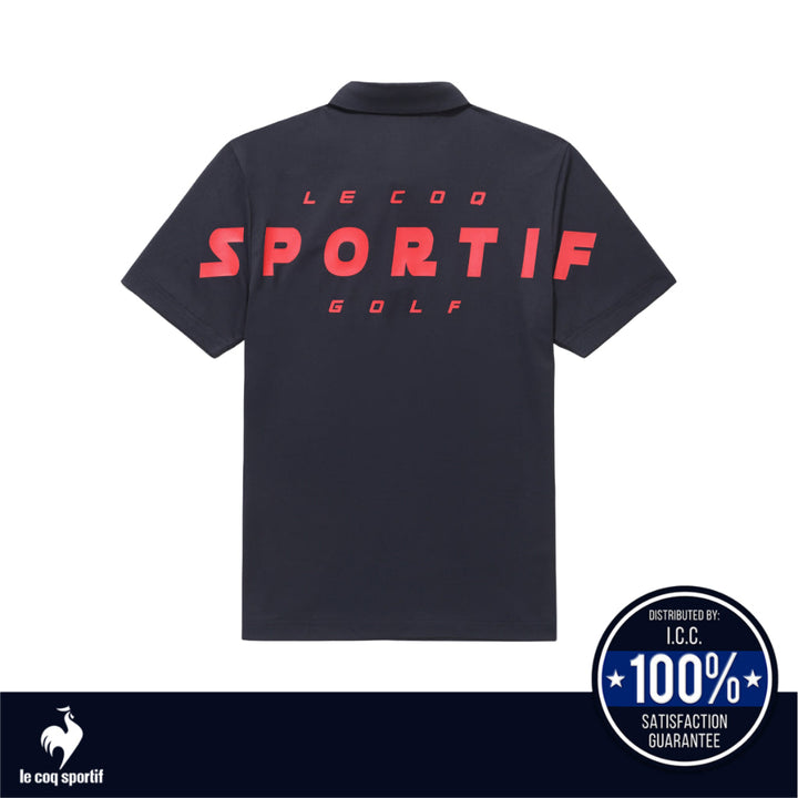 Le Coq Sportif Golf เสื้อโปโลกอล์ฟผู้ชาย แขนสั้น Le Coq Sportif