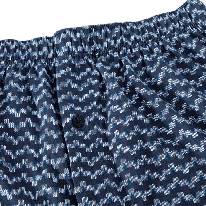 ARROW LITE BOXER SHORTS กางเกงบ๊อกเซอร์ชาย พิมพ์ลาย สีกรมท่า รุ่นZX608NV ICCSHOPPING