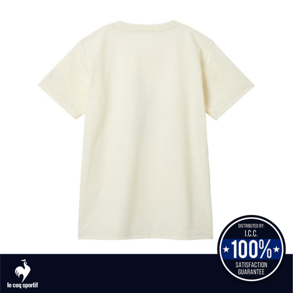 Le Coq Sportif เสื้อยืดแขนสั้นผู้หญิง รุ่น Sunscreen NIR (เสื้อผู้หญิง ,UVProtection ,แฟชั่นสปอร์ต) Le Coq Sportif
