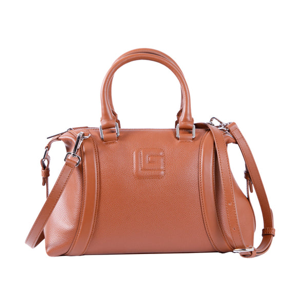 Guy Laroche กระเป๋าถือ+สายสะพายยาว สีน้ำตาล รุ่น AGH0931FS6BRL