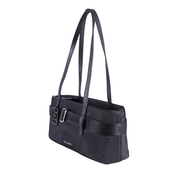 Guy Laroche กระเป๋าสะพายทำจากผ้าไนล่อน - สีดำ รุ่น AGH0971OS6BLM ICCSHOPPING