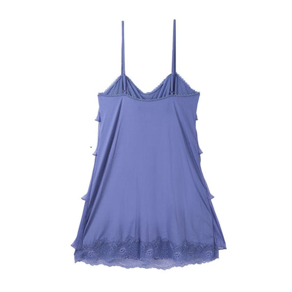 BSC Lingerie SEXY MINI DRESS  ชุดนอนสายเดี่ยวสุดเซ็กซี่ รุ่น BN3302 สีลาเวนเดอร์ ICCSHOPPING