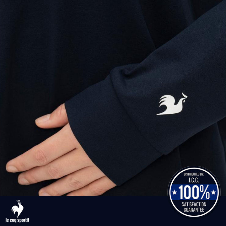 Le Coq Sportif เสื้อยืดแขนยาวผู้หญิง Helanca Sunscreen NIR ICCSHOPPING