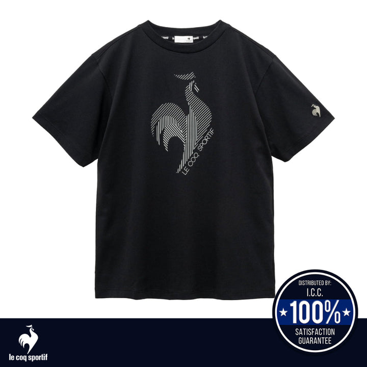 Le Coq Sportif เสื้อยืดแขนสั้น เบสิค B4 (ลำลอง, ออกกำลังกาย, กันแดด, แห้งเร็ว, T-shirt, Sport) ICCSHOPPING