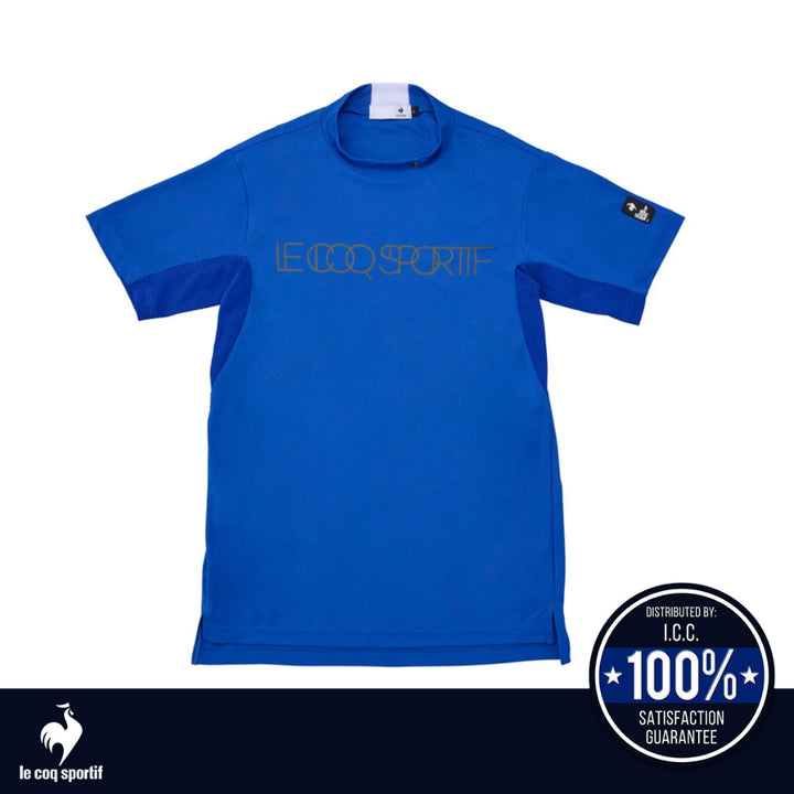 Le Coq Sportif Golf เสื้อกอล์ฟแขนสั้น คอตั้ง ผู้ชาย ICCSHOPPING