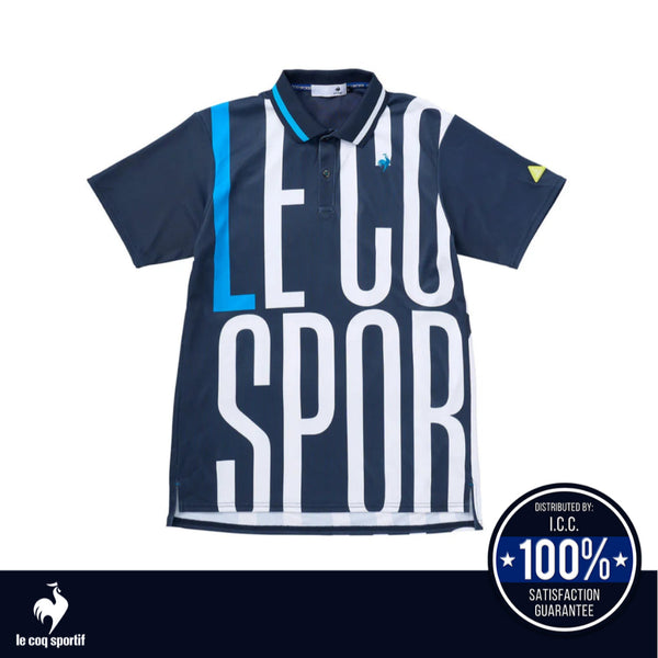 Le Coq Sportif Golf เสื้อโปโลกอล์ฟผู้ชาย แขนสั้น Le Coq Sportif
