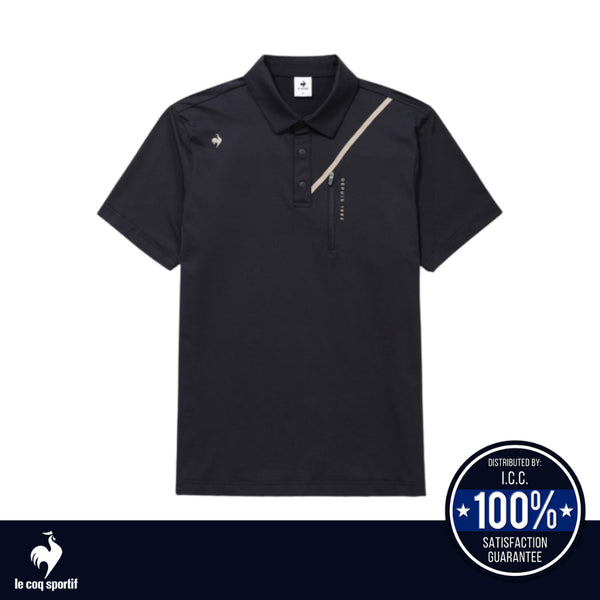 Le Coq Sportif Golf เสื้อโปโลกอล์ฟผู้ชาย แขนสั้น (เสื้อกอล์ฟ, เสื้อแขนสั้นผู้ชาย, เสื้อกันแดดกอล์ฟ) ICCSHOPPING