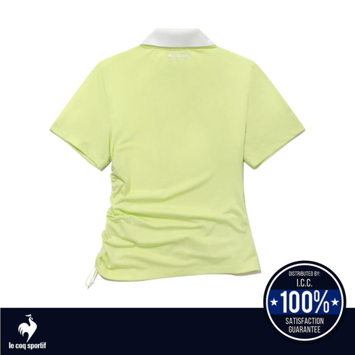 Le Coq Sportif Golf เสื้อโปโลผู้หญิง แขนสั้น (เสื้อกอล์ฟ, เสื้อแขนสั้นผู้หญิง, เสื้อกันแดดกอล์ฟ) ICCSHOPPING
