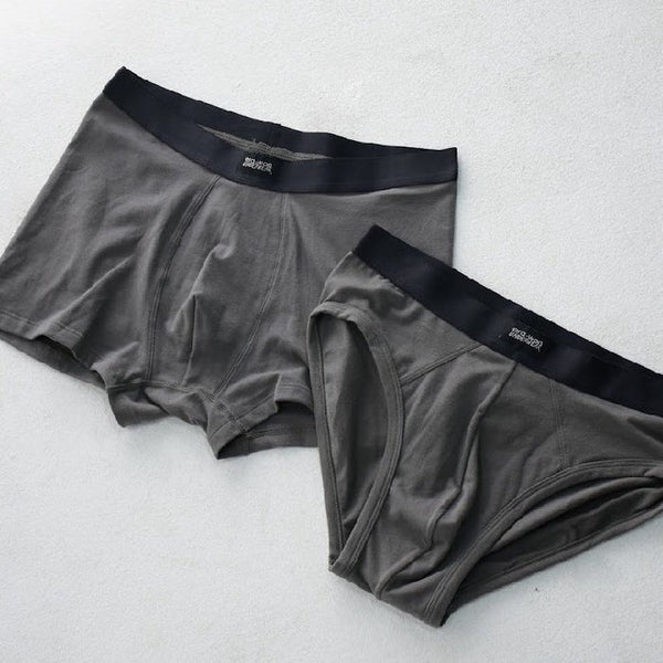 era-won กางเกงในไข่สะอาด Zinc Plus Anti-bacteria Underwear ทรง bikini สี GREY 2 ชิ้น ICCSHOPPING