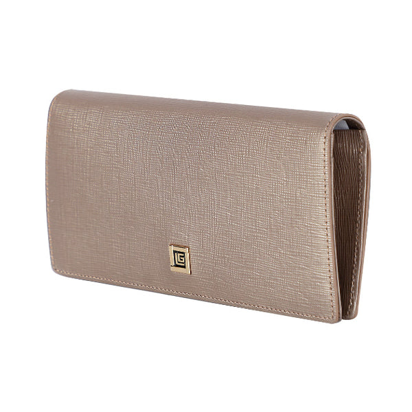 Guy Laroche กระเป๋าสตางค์แบบ 2 พับยาว สีน้ำตาล รุ่น AGP08132W5BRL ICCSHOPPING