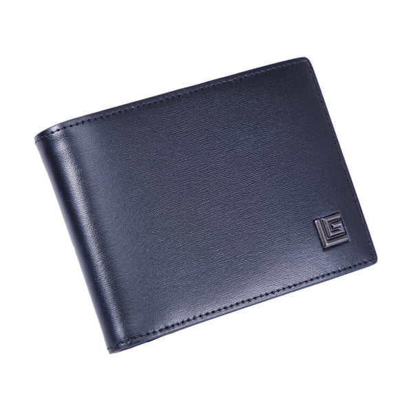Guy Laroche กระเป๋าสตางค์หนัง พับสั้นสามทาง สีดำ รุ่น MGW06033S5BLW