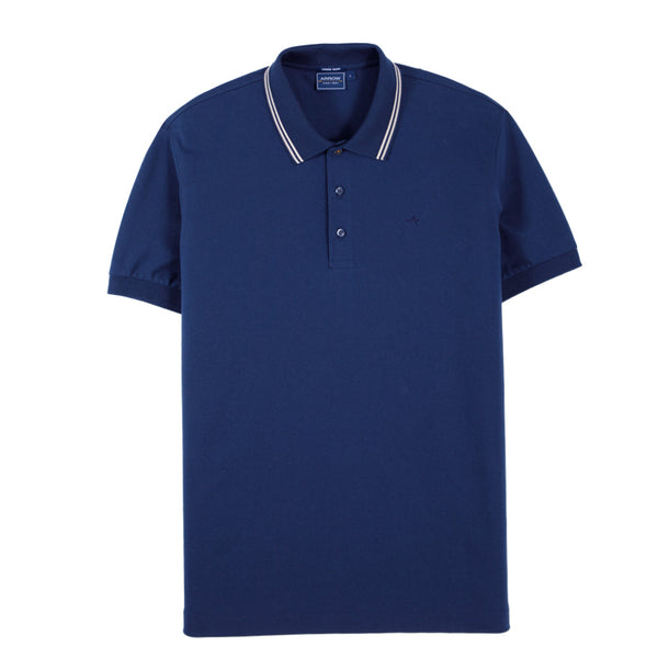 ARROW POLO เสื้อโปโลผู้ชาย แขนสั้น  ผ้า Cool Jade ทรง Smart  มี 2 สีให้เลือก รุ่น MPCM880