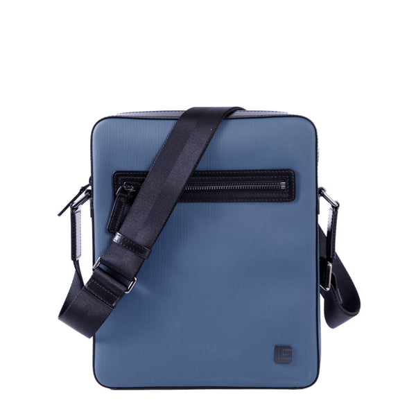 Guy Laroche กระเป๋าสะพายCROSSBODY หนังอัดลายลูกผูก สีกรมท่า (MGC0432CS6NVM)