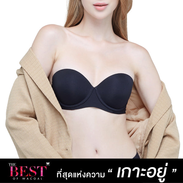 Wacoal Body Bra บรามีโครง เกาะอก เสริมฟองน้ำ รุ่น WB5P60