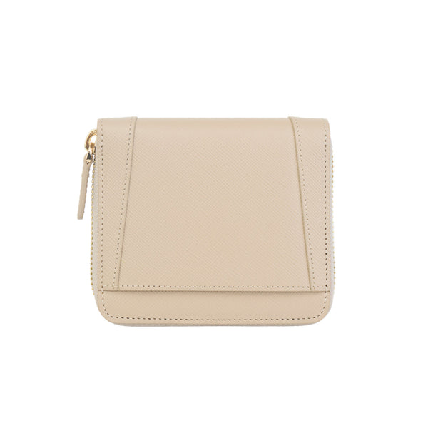Guy Laroche กระเป๋าสตางค์พับสั้นซิปรอบ - สีครีม รุ่น AGP1013ZW6CRS ICCSHOPPING