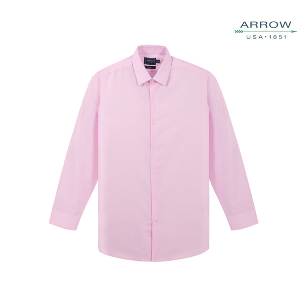 ARROW เสื้อเชิ้ต Non Iron แขนยาว ทรง Slim สีชมพูเข้ม รุ่น MACS808 DP