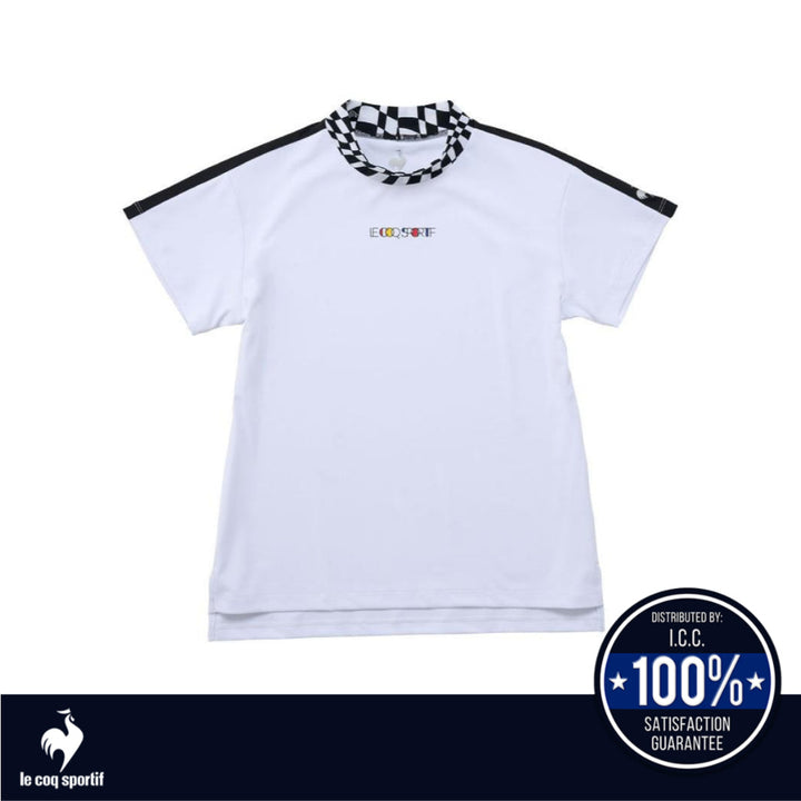 Le Coq Sportif Golf เสื้อกอล์ฟคอตั้งแขนสั้นผู้หญิง ICCSHOPPING