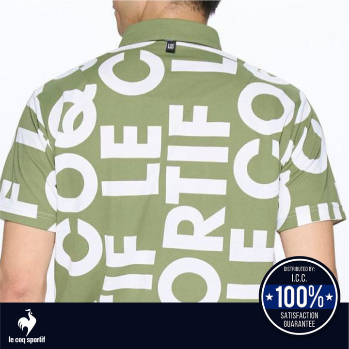 Le Coq Sportif Golf เสื้อโปโลกอล์ฟผู้ชาย แขนสั้น ICCSHOPPING