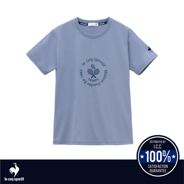 LE COQ SPORTIF เสื้อยืดแขนสั้น Helanca Sunscreen NIR (เสื้อกันแดด , แฟชั่นสปอร์ต)