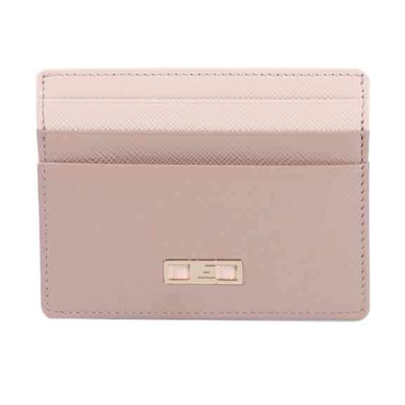 Guy Laroche กระเป๋าใส่นามบัตรหนังเรียบ 6 การ์ด สีน้ำตาล รุ่น AGP0951NS6BRS ICCSHOPPING