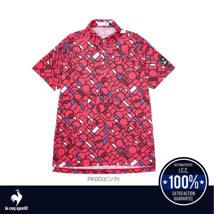 Le Coq Sportif Golf เสื้อโปโลกอล์ฟผู้ชาย แขนสั้น ICCSHOPPING